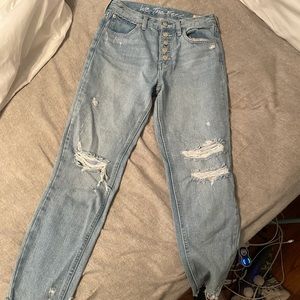 Free People button up jeans